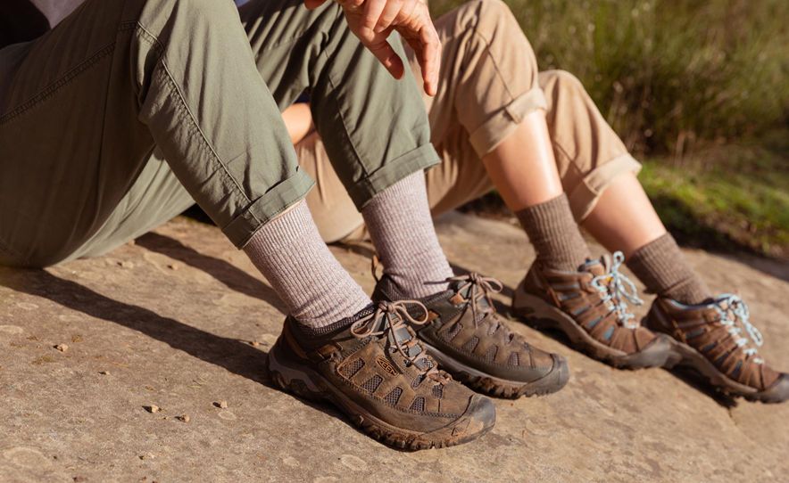 Brown Men Keen Targhee Vent Hiking Shoes | 92435-RBSY