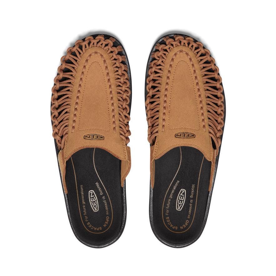 Brown Men Keen UNEEK II Slides | 39601-XHVN