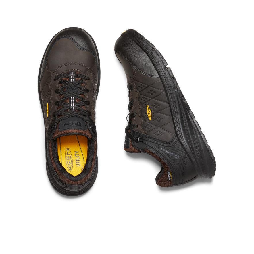 Brown Men Keen Vista Energy+ Waterproof (Carbon Fiber Toe) Work Shoes | 90865-GEDM