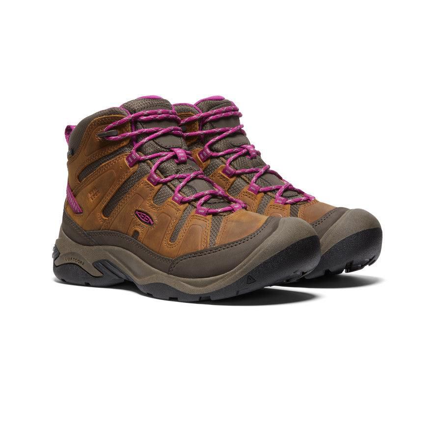 Brown Women Keen Circadia Waterproof Boots | 92051-RVWX