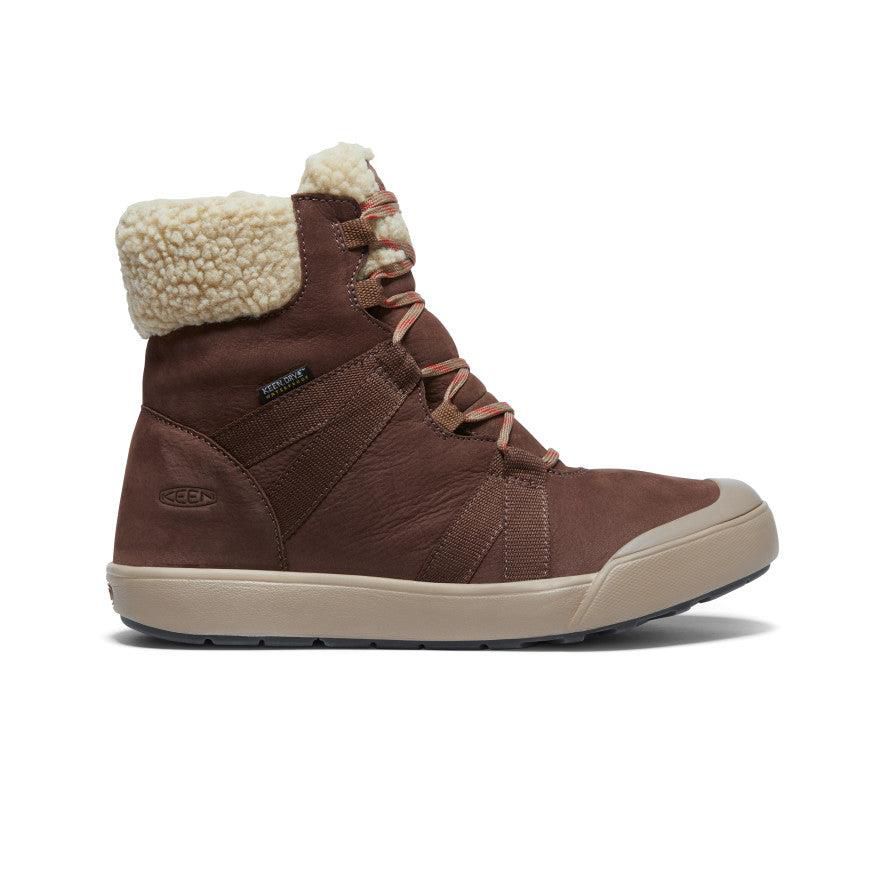 Brown Women Keen Elle Winter Waterproof Boots | 51602-LKIX