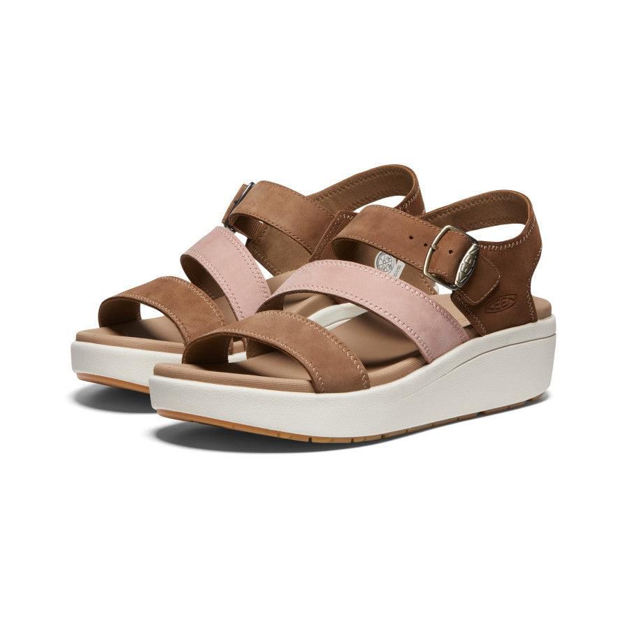 Brown Women Keen Ellecity Backstrap Sandals | 79821-RWAP