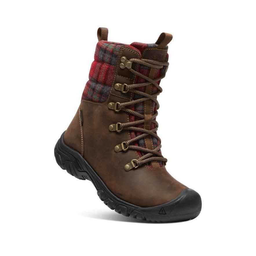 Brown Women Keen Greta Waterproof Hiking Boots | 53408-ZVGB