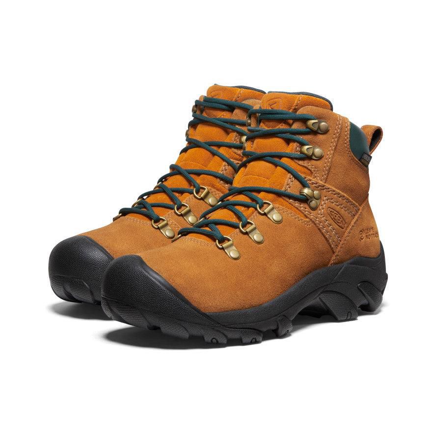 Brown Women Keen Pyrenees Waterproof x Leave No Trace Hiking Boots | 24573-KSXD