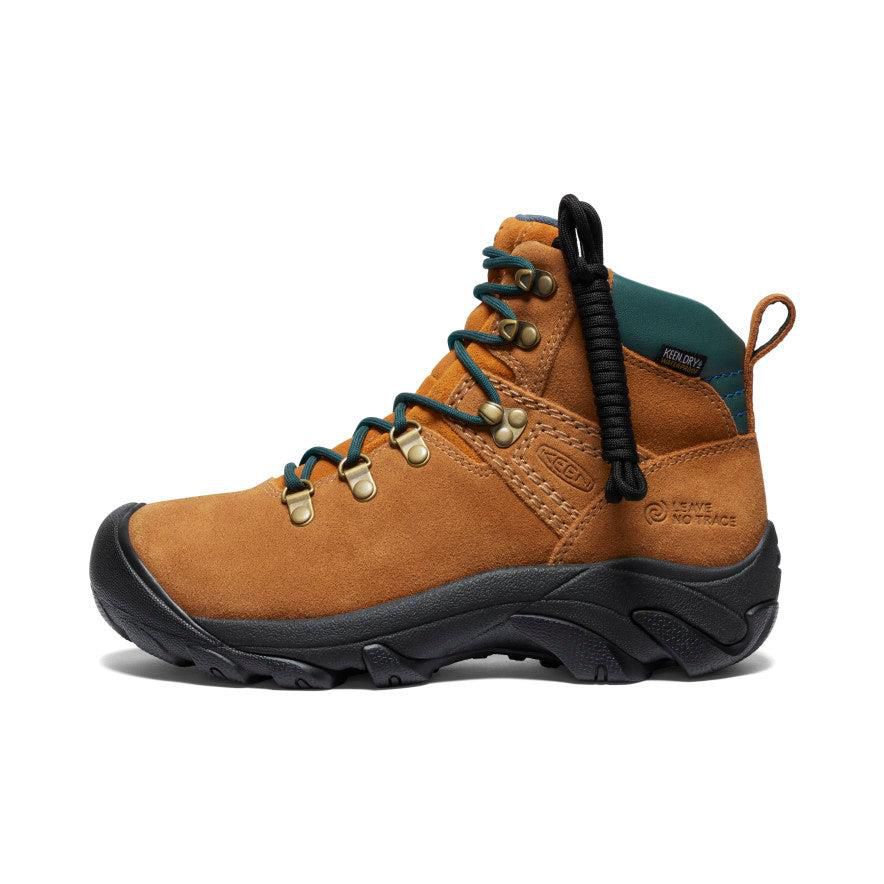 Brown Women Keen Pyrenees Waterproof x Leave No Trace Hiking Boots | 24573-KSXD