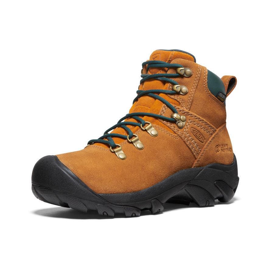 Brown Women Keen Pyrenees Waterproof x Leave No Trace Hiking Boots | 24573-KSXD