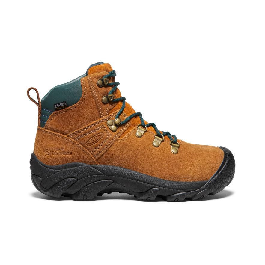 Brown Women Keen Pyrenees Waterproof x Leave No Trace Hiking Boots | 24573-KSXD