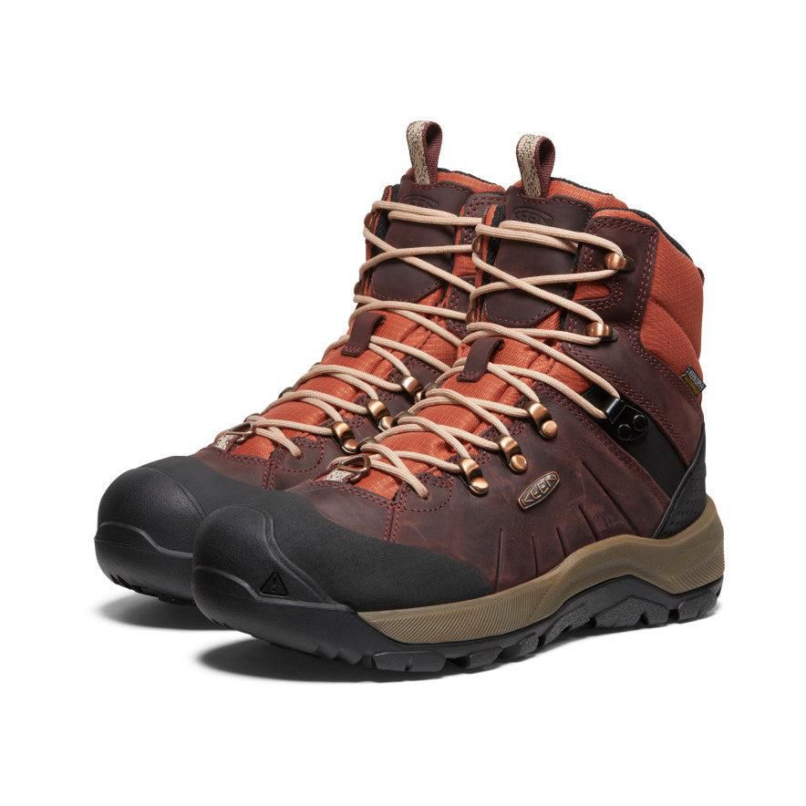 Brown Women Keen Revel IV Polar Waterproof Hiking Boots | 76284-SBFC