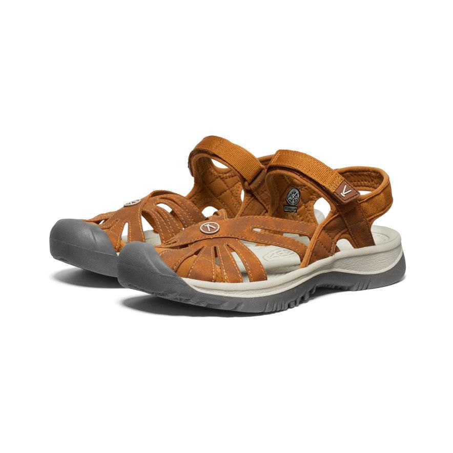 Brown Women Keen Rose Hiking Sandals | 51840-IAKX