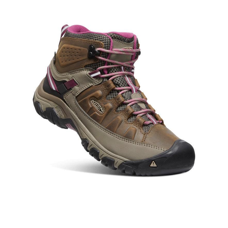 Brown Women Keen Targhee III Waterproof Mid Hiking Boots | 07659-FJCX