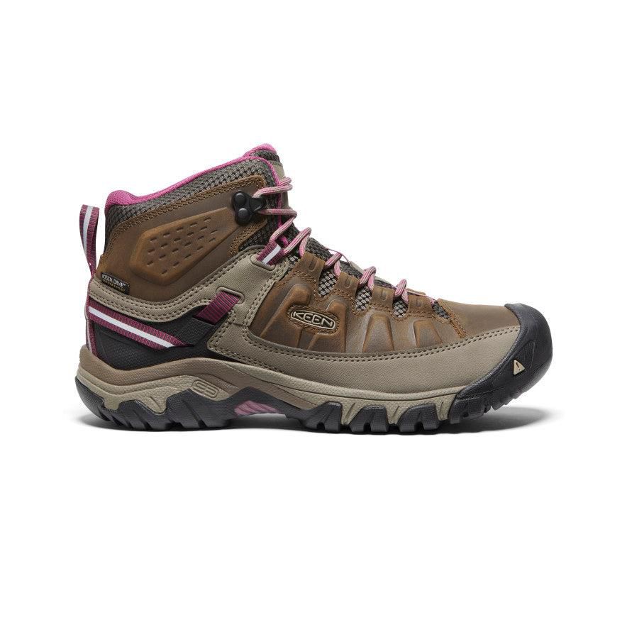 Brown Women Keen Targhee III Waterproof Mid Hiking Boots | 07659-FJCX