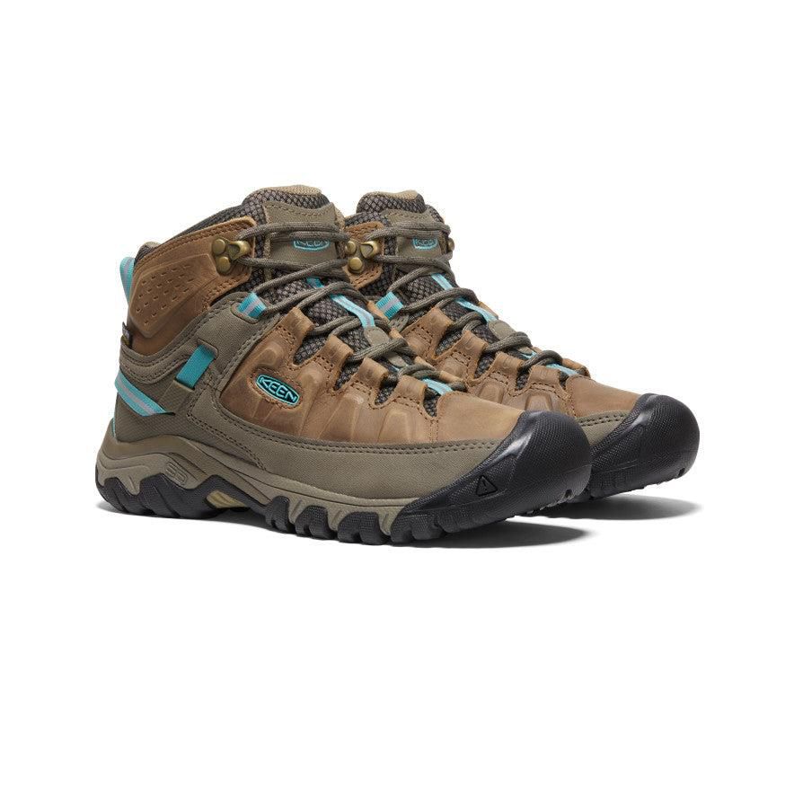 Brown Women Keen Targhee III Waterproof Mid Hiking Boots | 43258-XFEB