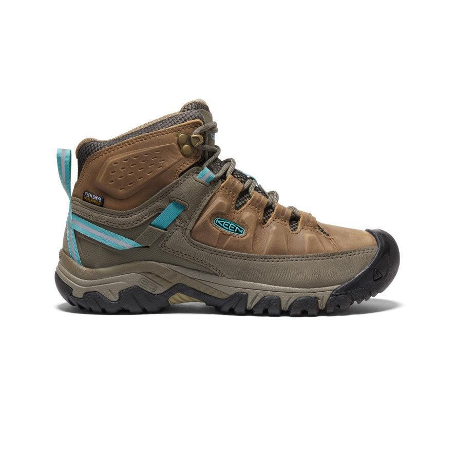 Brown Women Keen Targhee III Waterproof Mid Hiking Boots | 43258-XFEB