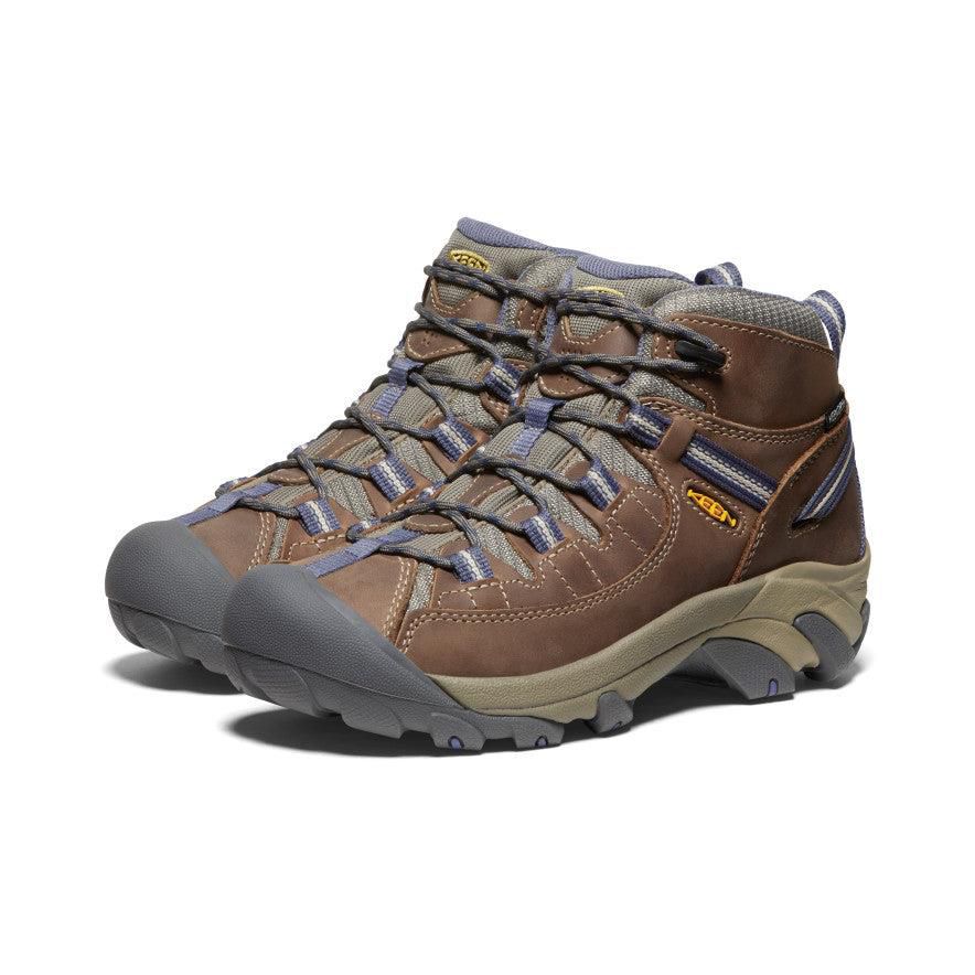 Brown Women Keen Targhee II Waterproof Mid Hiking Boots | 96742-FKYR