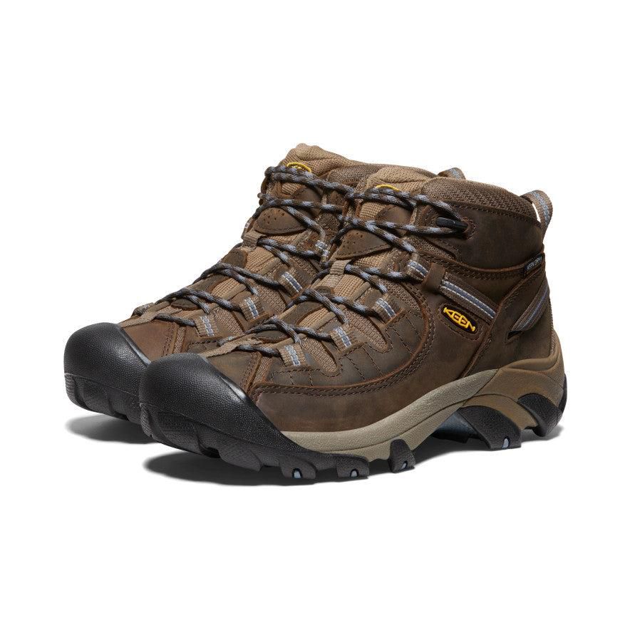 Brown Women Keen Targhee II Waterproof Mid Hiking Boots | 73928-GLJD