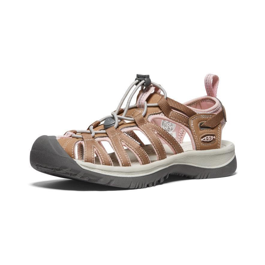 Brown Women Keen Whisper Hiking Sandals | 74826-VOLU