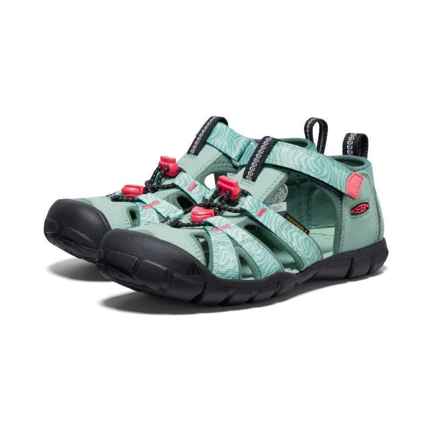 Green Kids' Keen Seacamp II CNX Sandals | 60591-UMXR