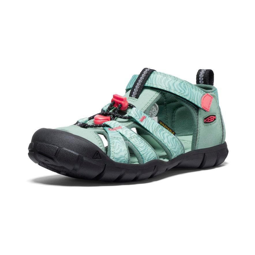 Green Kids' Keen Seacamp II CNX Sandals | 60591-UMXR