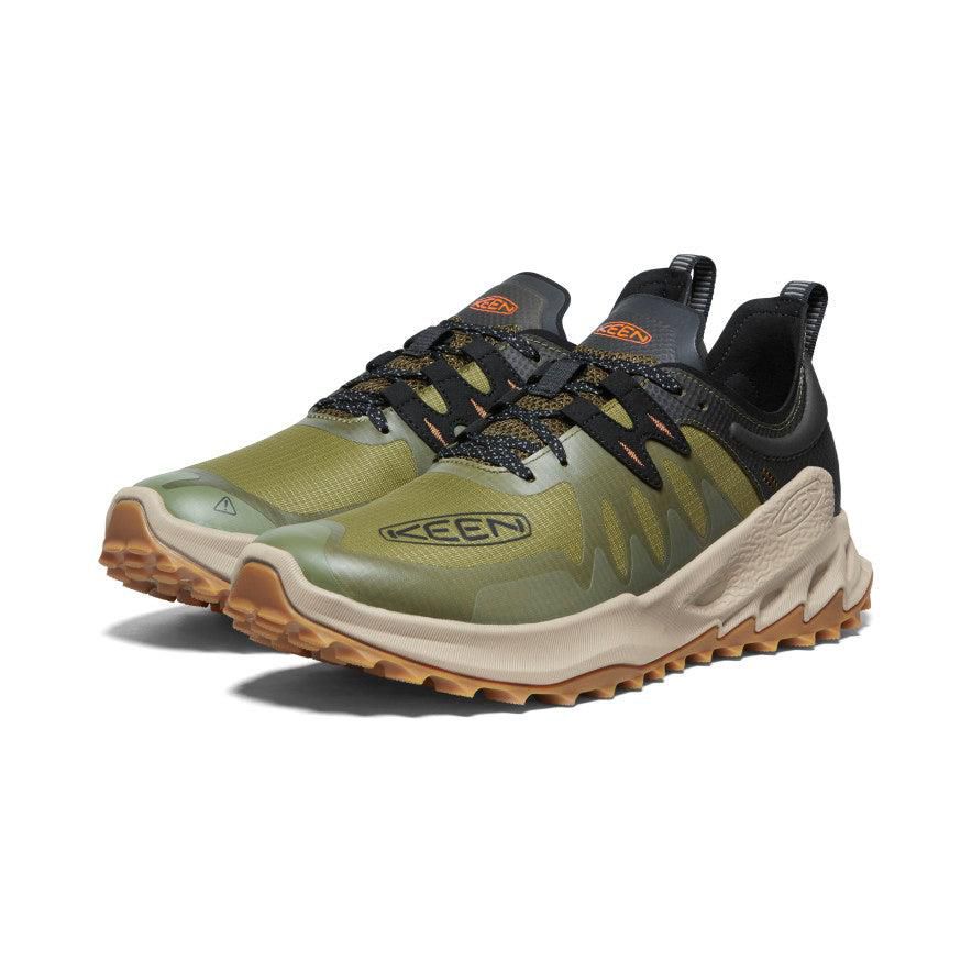 Green Men Keen Zionic Speed Hiking Shoes | 46379-CQKR