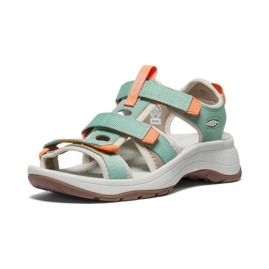 Green Women Keen Astoria West Open-Toe Sandals | 45367-QBJY