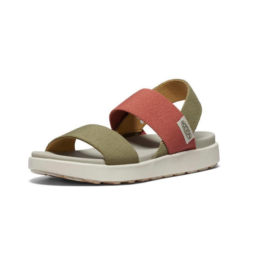 Green Women Keen Elle Backstrap Sandals | 27490-YWBT