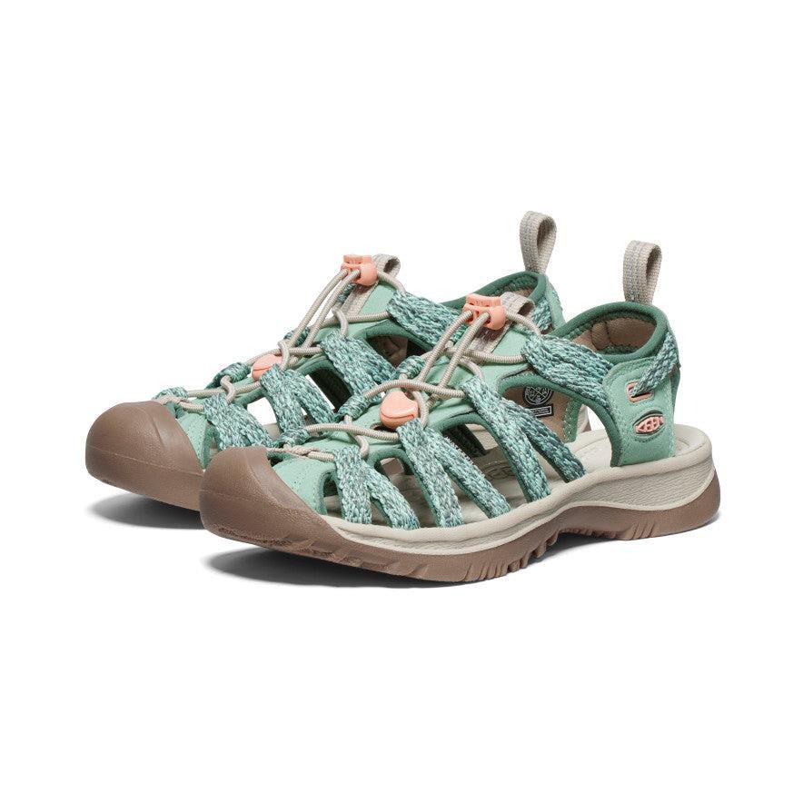 Green Women Keen Whisper Hiking Sandals | 87920-ETXG