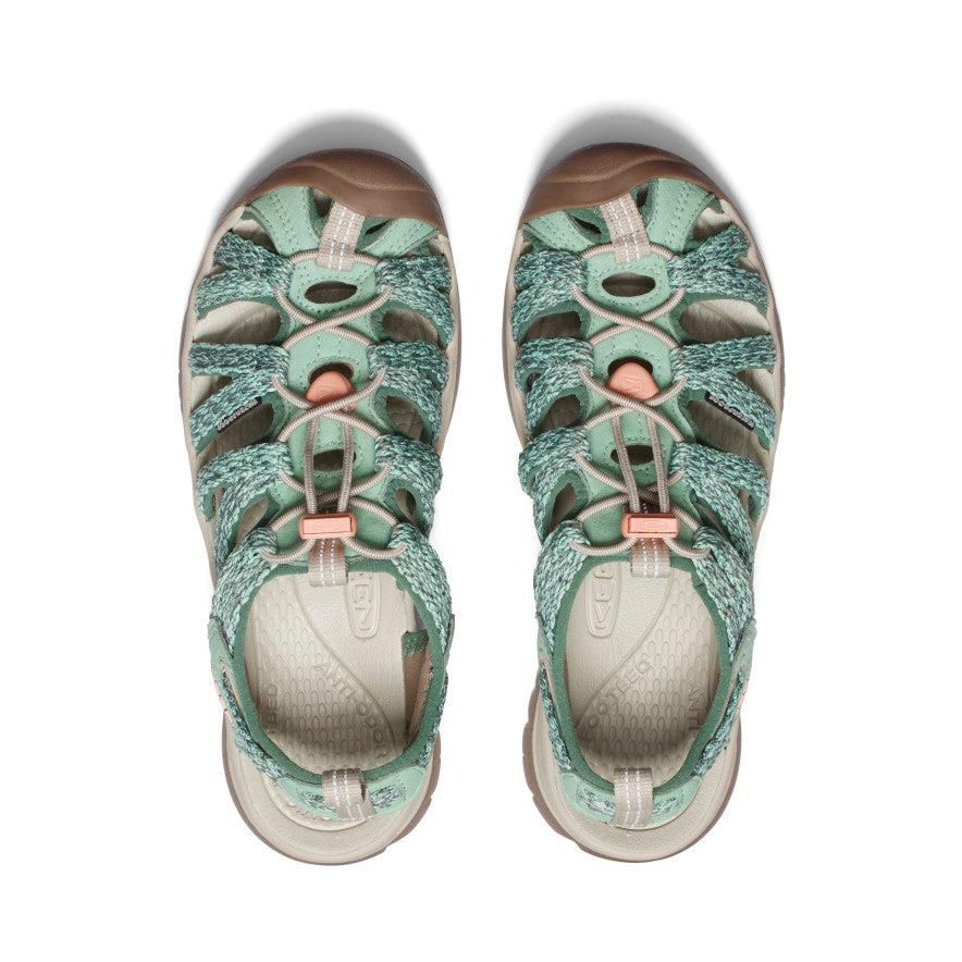 Green Women Keen Whisper Hiking Sandals | 87920-ETXG