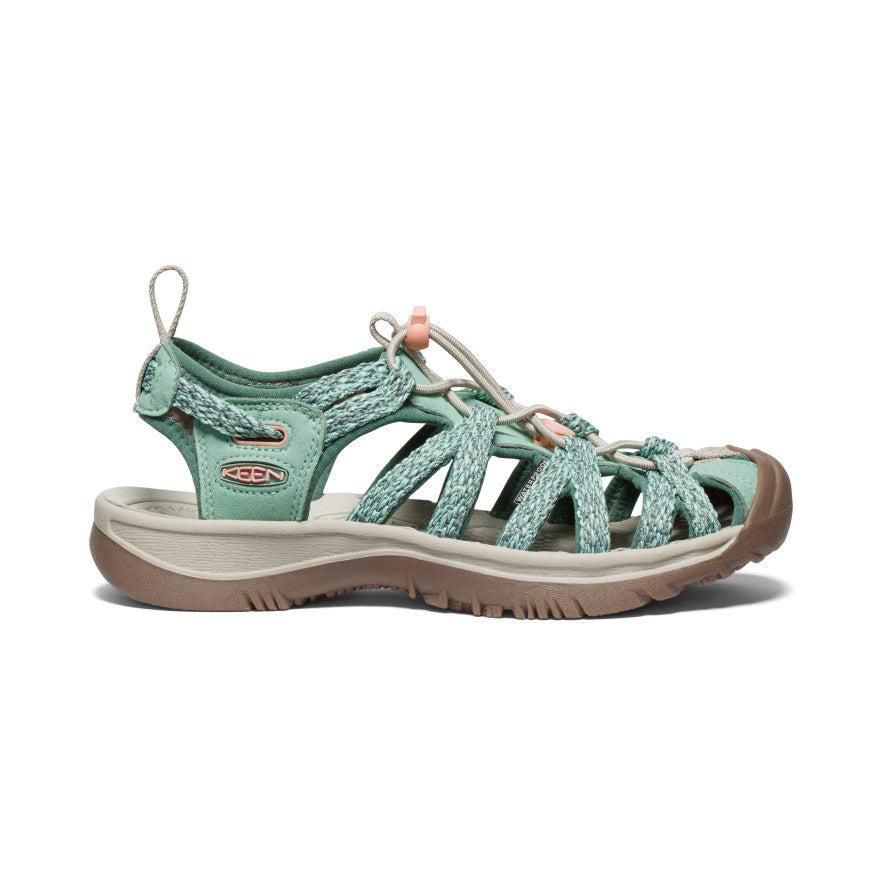 Green Women Keen Whisper Hiking Sandals | 87920-ETXG