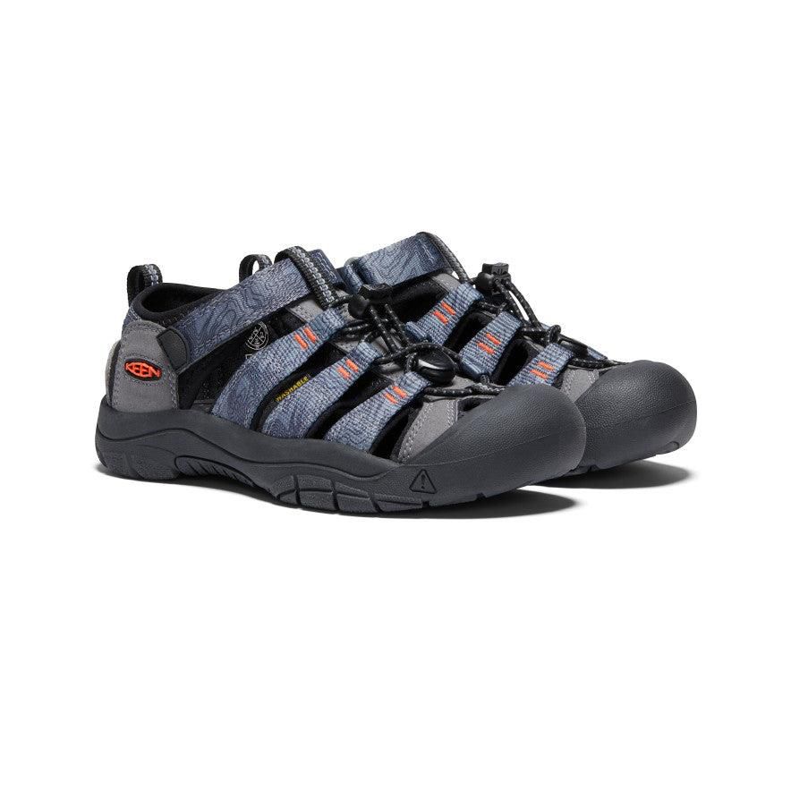 Grey Kids' Keen Newport H2 Sandals | 62378-CMPK