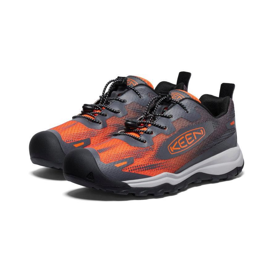 Grey Kids' Keen Wanduro Speed Hiking Shoes | 60295-VRCK