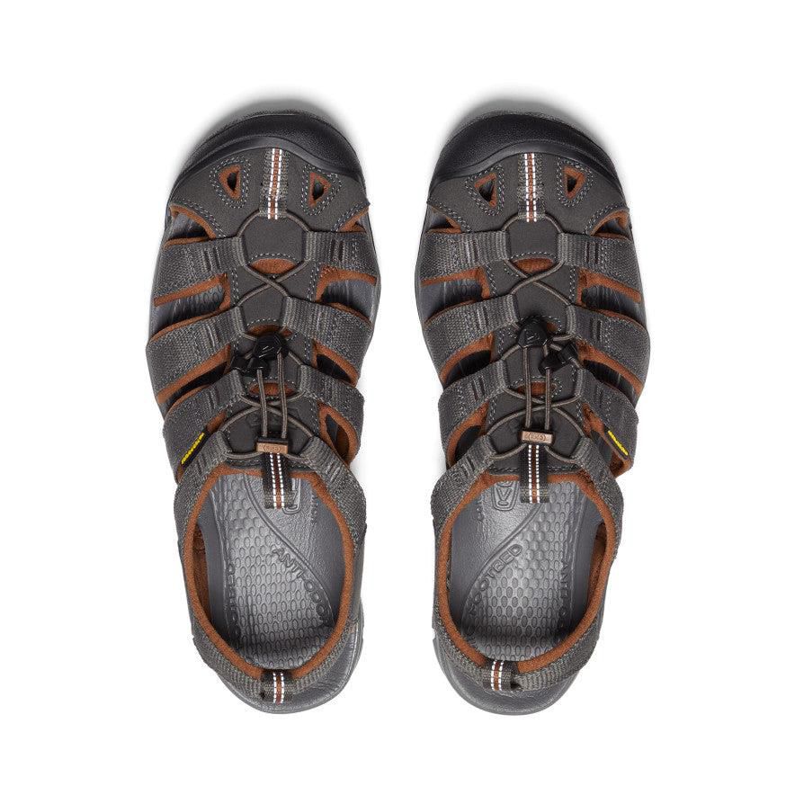 Grey Men Keen Clearwater CNX Hiking Sandals | 61837-HWFK