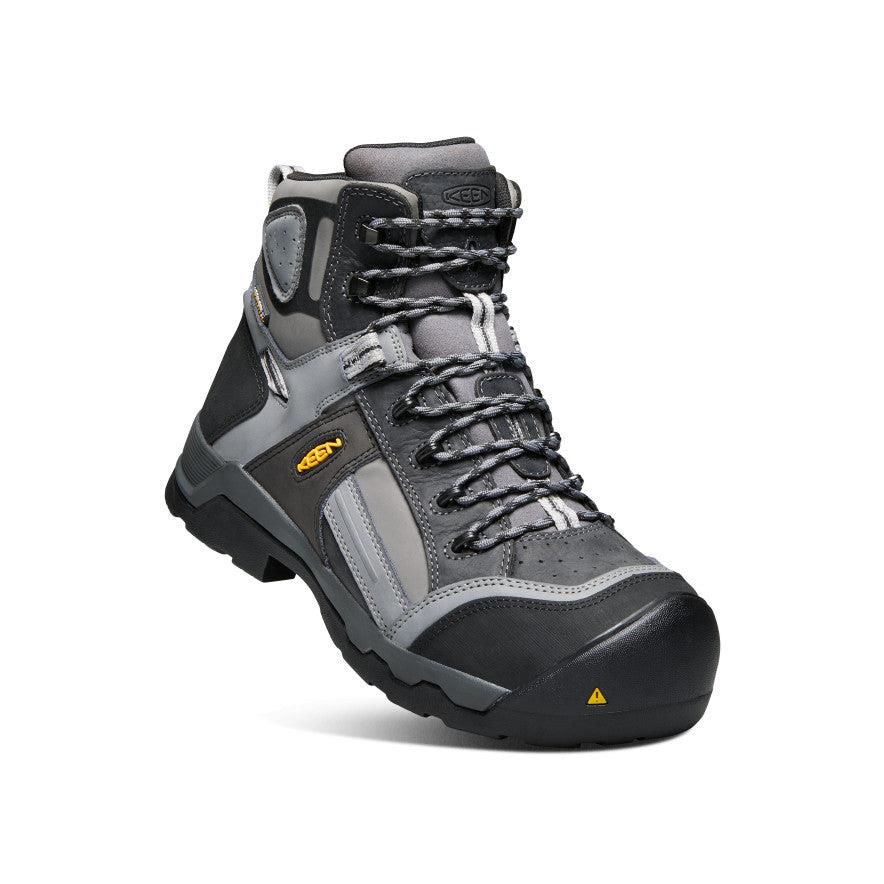 Grey Men Keen Davenport 6 Insulated Waterproof (Composite Toe) Work Boots | 87214-CBHE