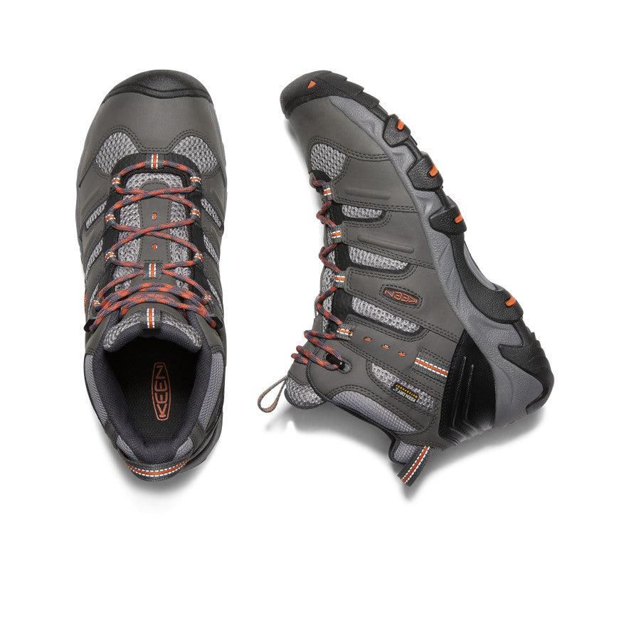 Grey Men Keen Koven Waterproof Hiking Boots | 42357-MKCJ