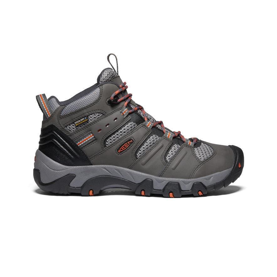 Grey Men Keen Koven Waterproof Hiking Boots | 42357-MKCJ