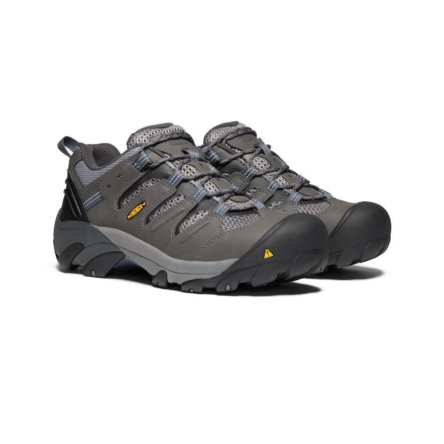 Grey Men Keen Lansing Low (Steel Toe) Sneakers | 16504-MBYC