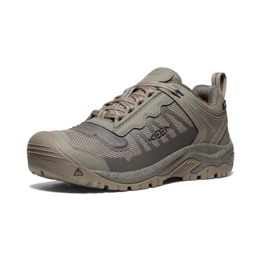 Grey Men Keen Reno Waterproof (Soft Toe) Work Shoes | 25876-INDR