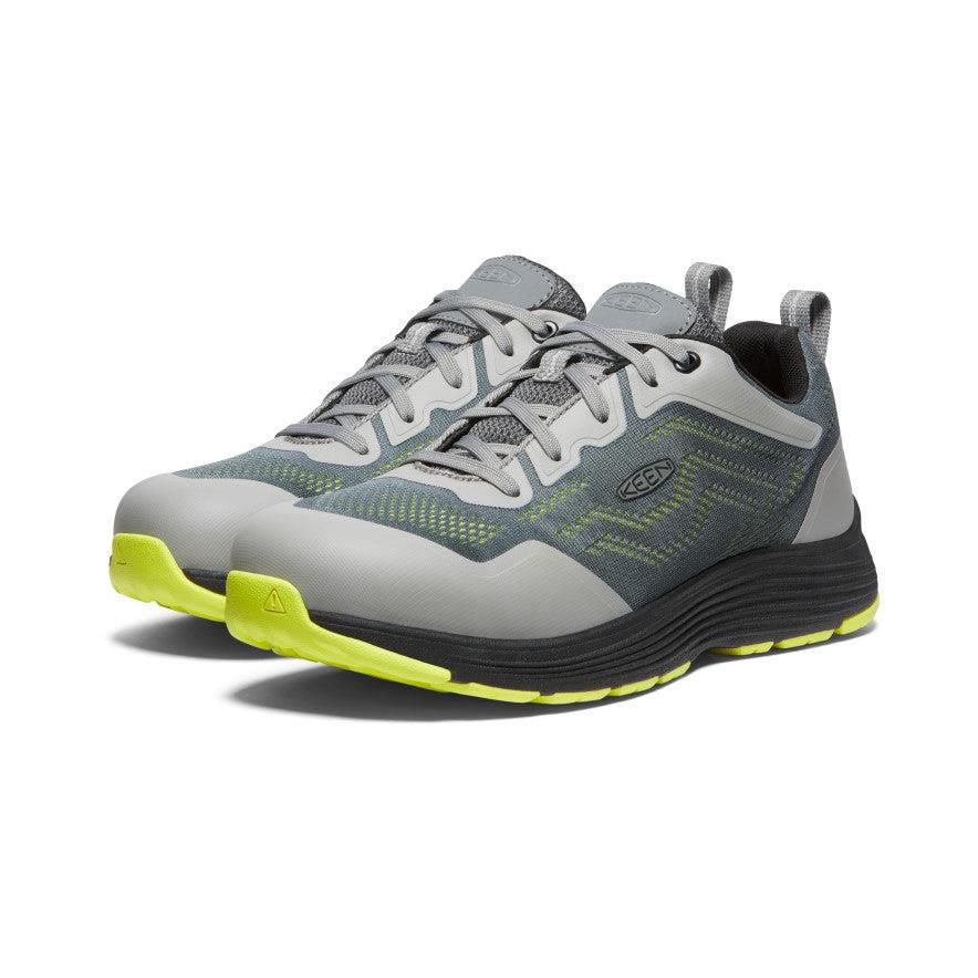 Grey Men Keen Sparta 2 ESD (Aluminum Toe) Work Shoes | 85710-VYWD