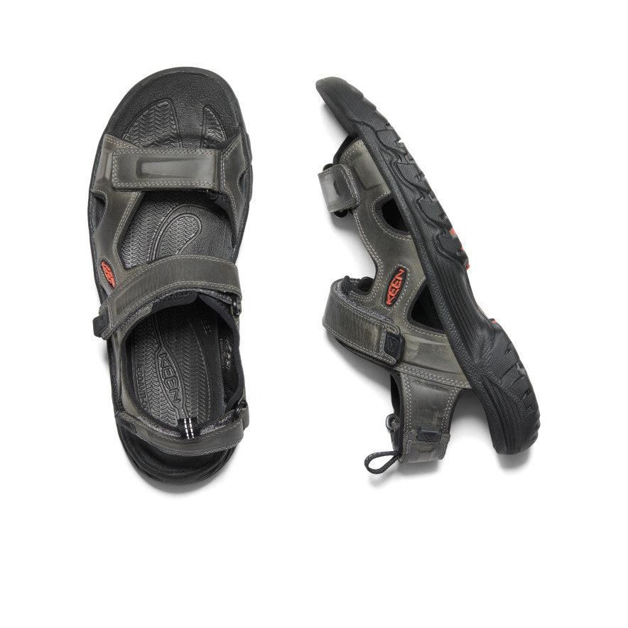 Grey Men Keen Targhee III Open Toe Hiking Sandals | 63781-EDCT