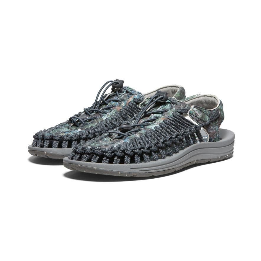 Grey Men Keen UNEEK Sneaker x ELNEST Sandals | 28746-WRHF