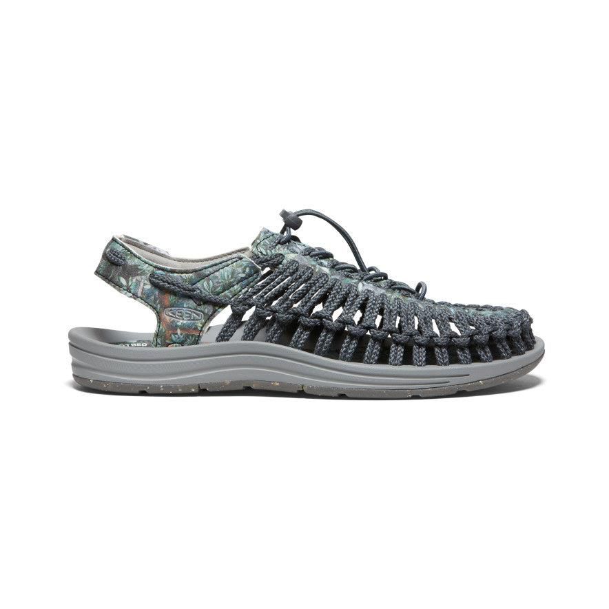 Grey Men Keen UNEEK Sneaker x ELNEST Sandals | 28746-WRHF