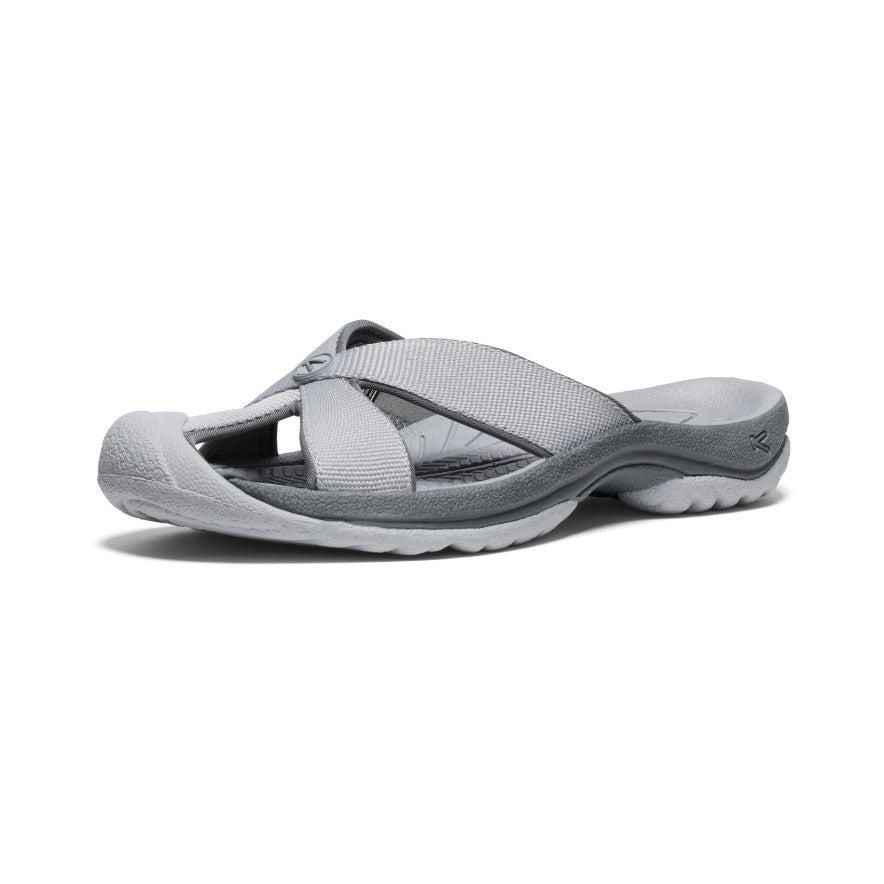 Grey Women Keen Bali Sandal Slides | 31792-LDRW