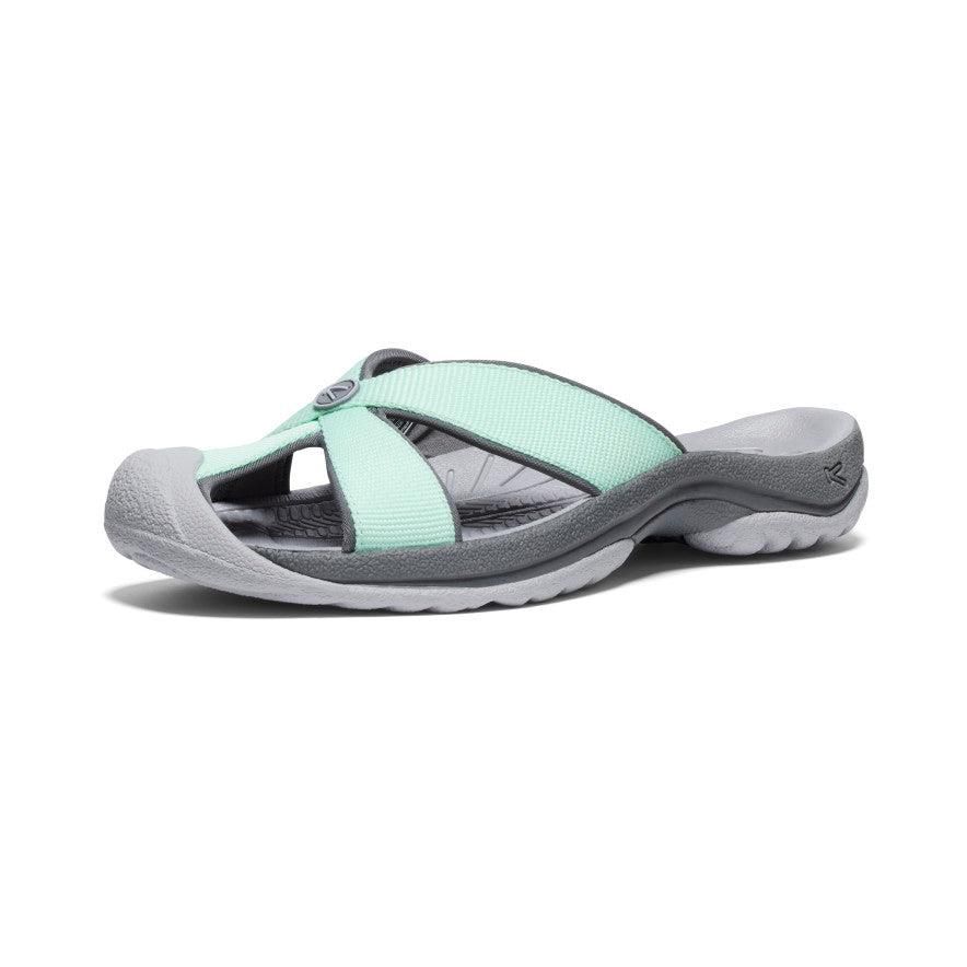 Grey Women Keen Bali Sandal Slides | 81036-ICYX