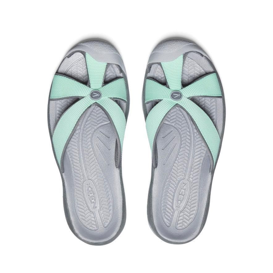 Grey Women Keen Bali Sandal Slides | 81036-ICYX