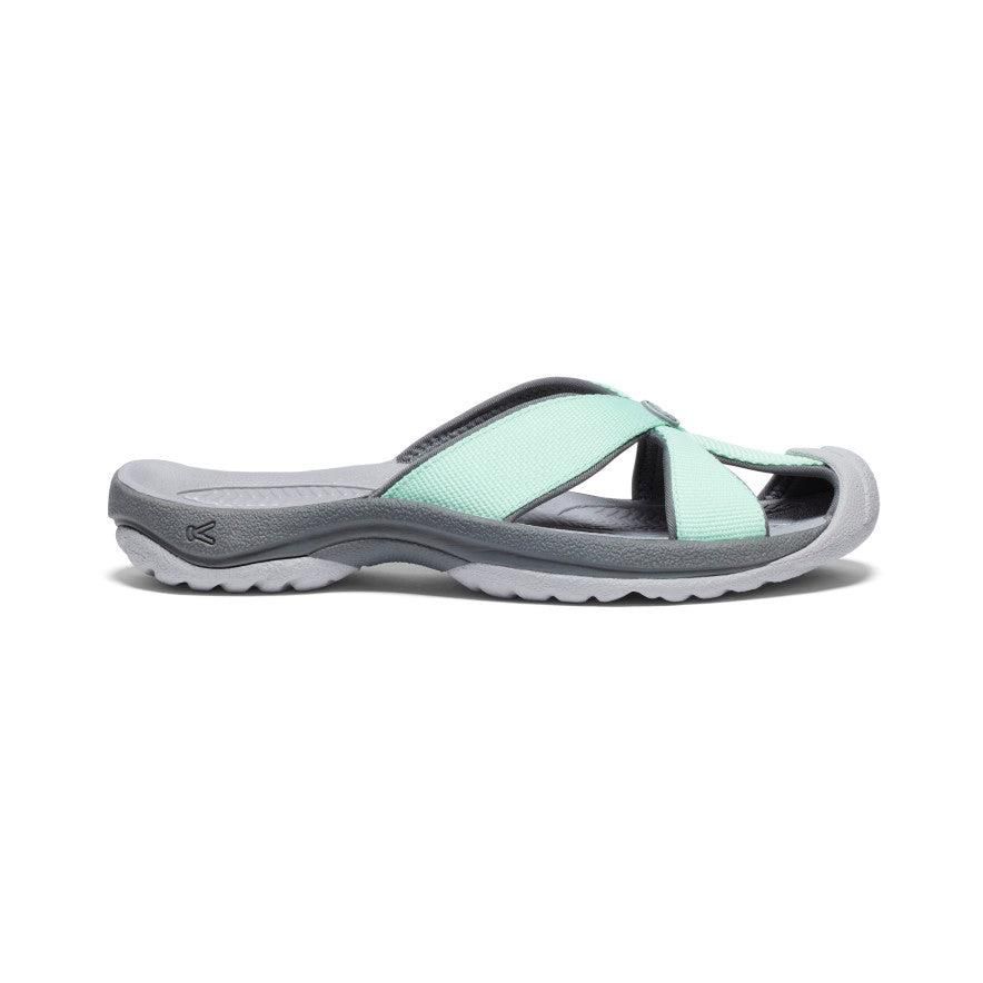 Grey Women Keen Bali Sandal Slides | 81036-ICYX