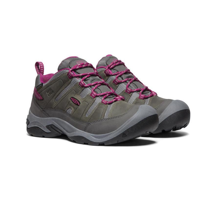 Grey Women Keen Circadia Waterproof Sneakers | 62315-MRWD