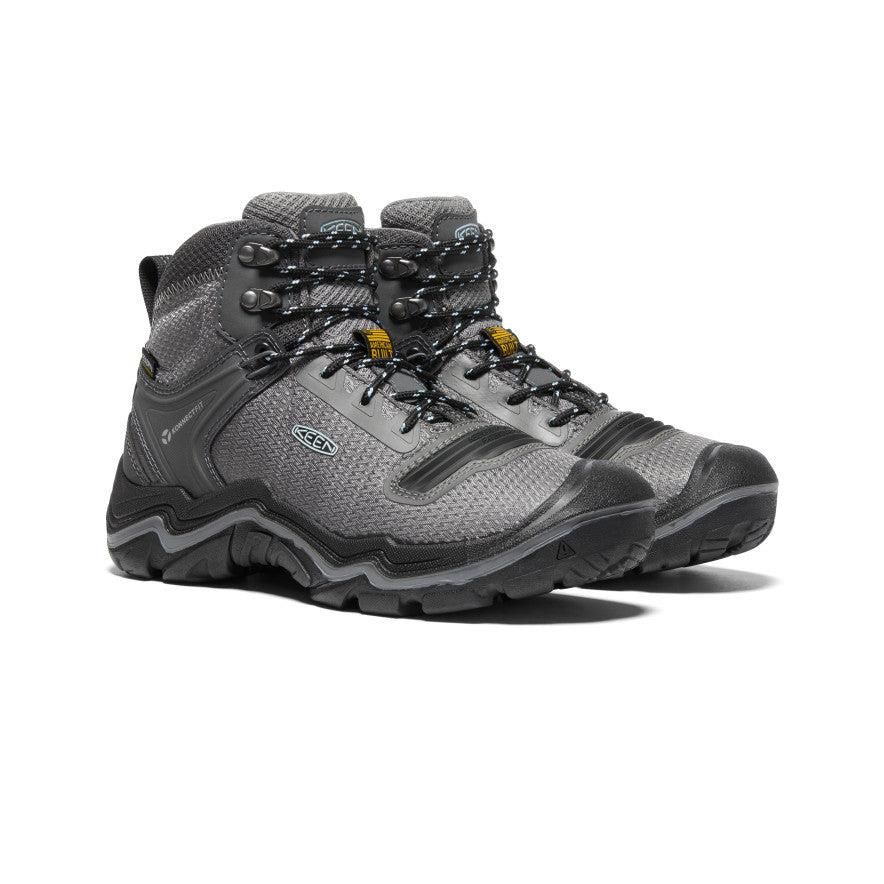 Grey Women Keen Durand EVO Waterproof Mid Hiking Boots | 63089-KGLH