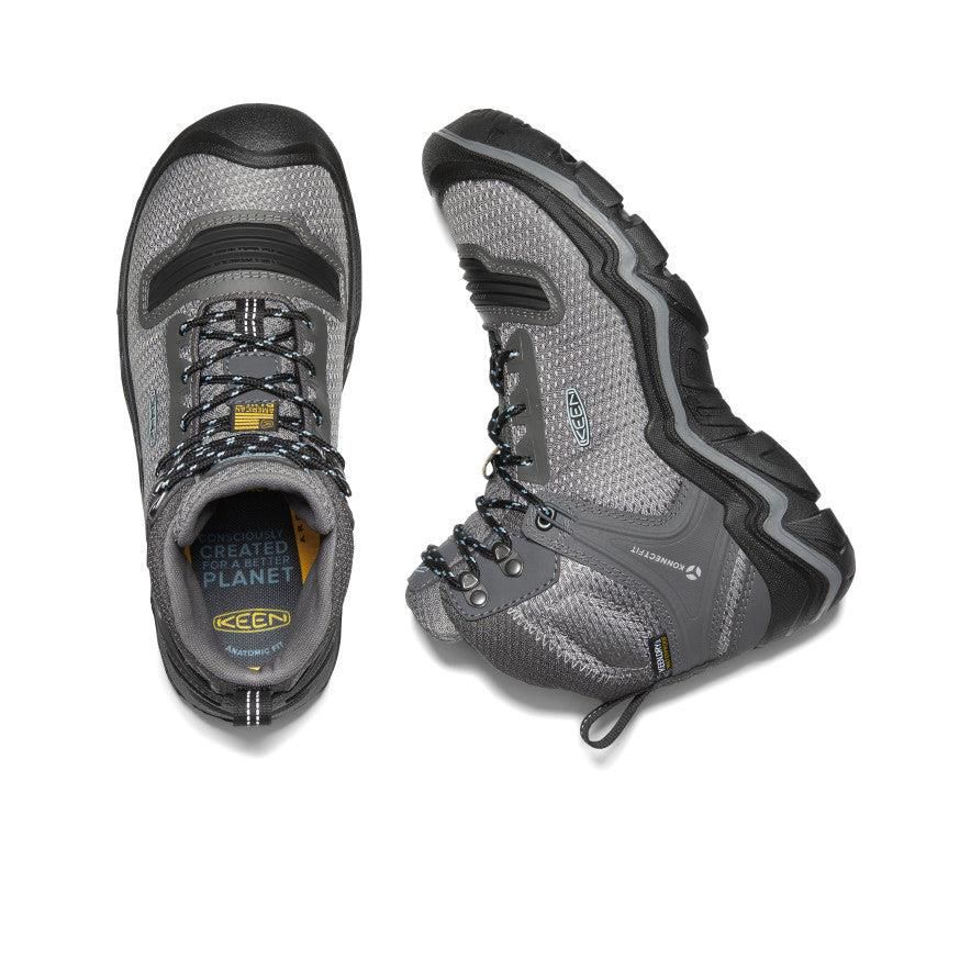 Grey Women Keen Durand EVO Waterproof Mid Hiking Boots | 63089-KGLH