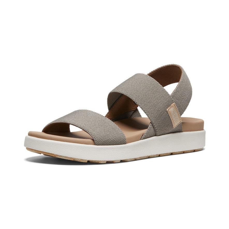 Grey Women Keen Elle Backstrap Sandals | 94816-BEDS