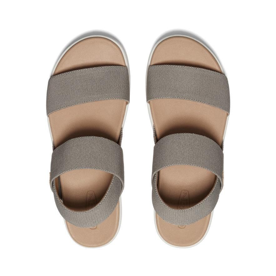 Grey Women Keen Elle Backstrap Sandals | 94816-BEDS