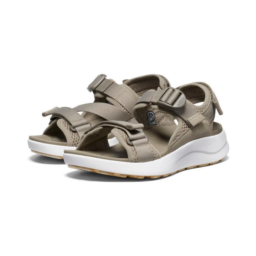 Grey Women Keen Elle Sport Backstrap Sandals | 65914-CUBH